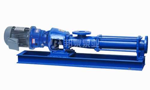 帶減速機(jī)齒輪定速螺桿泵